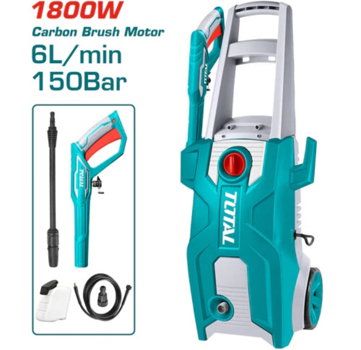 HIDROLAVADORA 1800W 2200PSI DE ALTA PRESION (TOTAL)