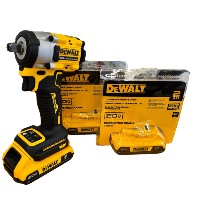 Pistola de impacto  inalambrica dewalt atomic 1/2