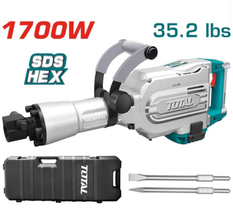 DEMOLEDOR 1700W (SDS HEX) 50J (TOTAL)