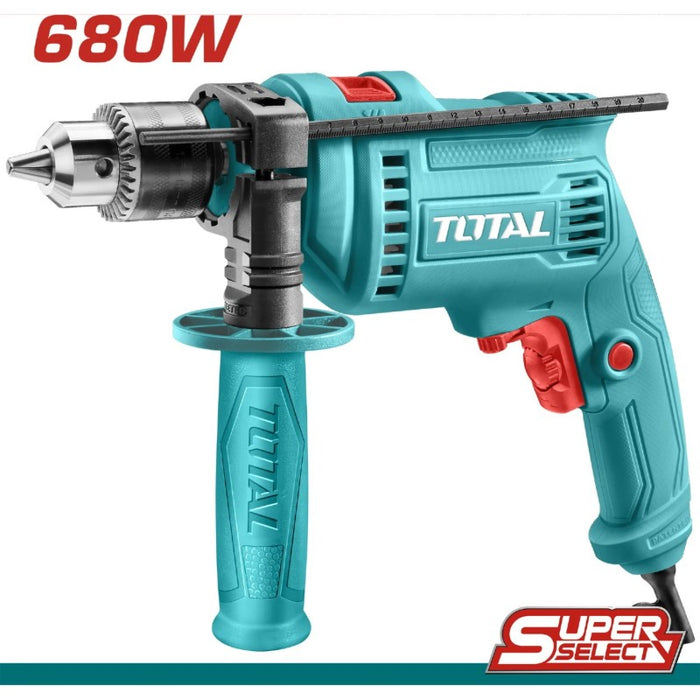 TALADRO PERCUTOR TOTAL SUPER SELECT 1/2 680W